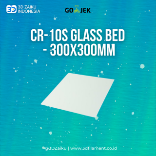 Reprap 3D Printer Creality CR-10S Glass Bed Base Kaca 3 mm